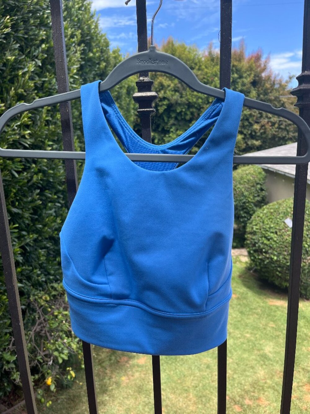 Lululemon Blue Sports Bra